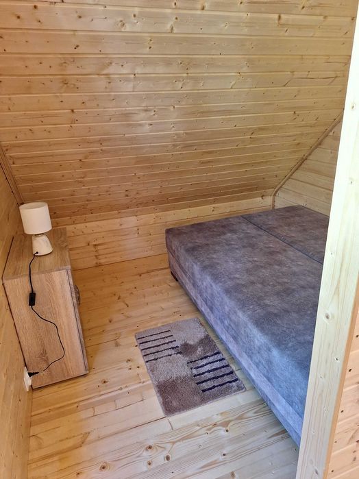 Domek letniskowy nad jeziorem Wielkie Partęczyny, Warmia i Mazury,