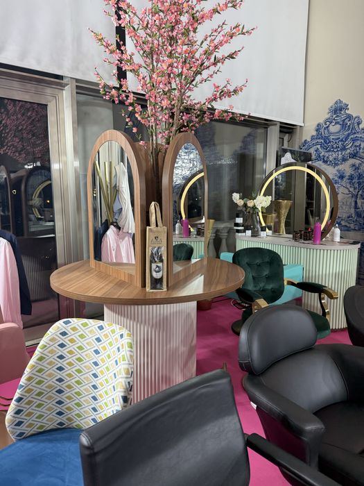 Bancadas balcoes caveleireiro espacos comeciais