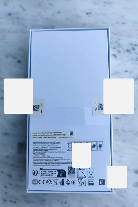 Caixa Original Xiaomi 15T Pro + Cabo e Documentação Completa