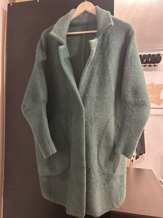 Plaszcz Alpaka zielony