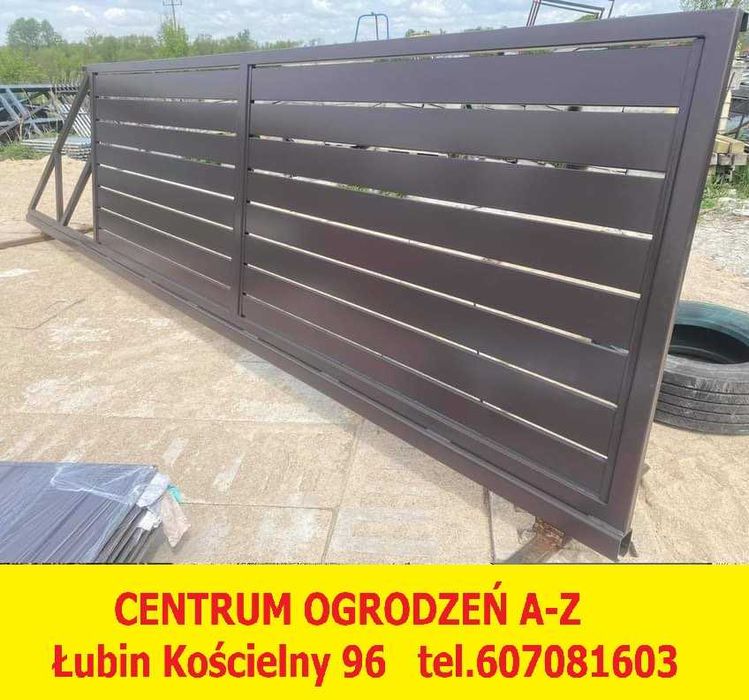 Płot panelowy ogrodzenie panelowe komplet 123 cm fi 4 mm + płyta