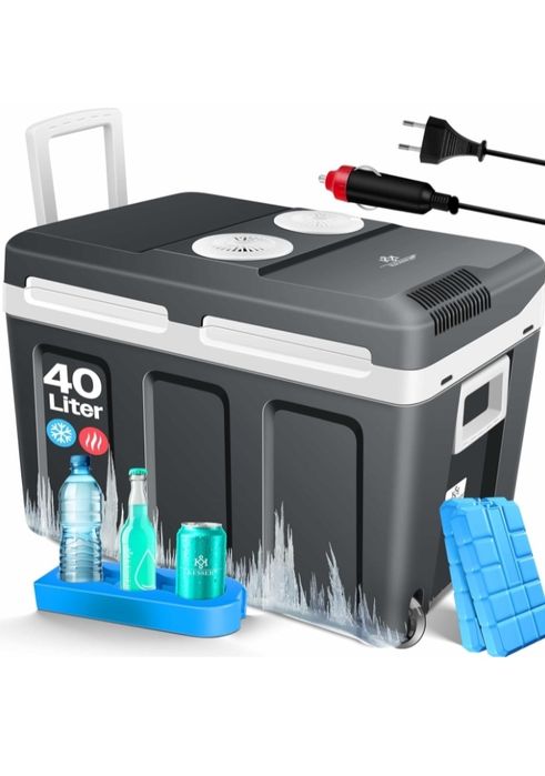 Lodówka turystyczna 40 l z kółkami 12V/230V