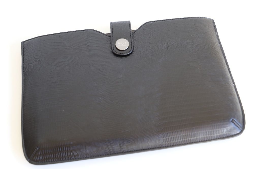 Mala portátil Asus Index 10 Sleeve em pele preta