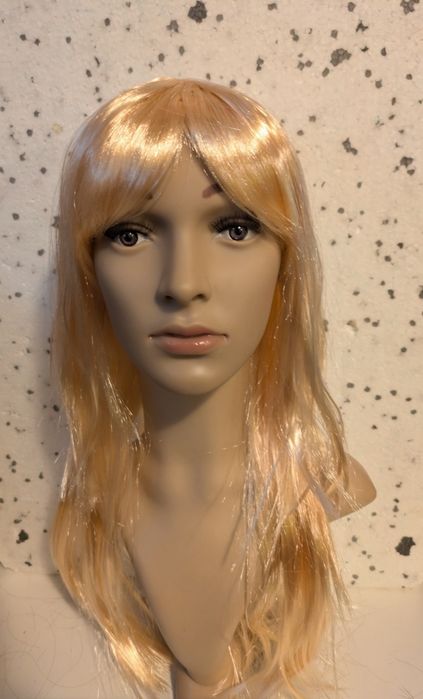 Peruka długa blondynka