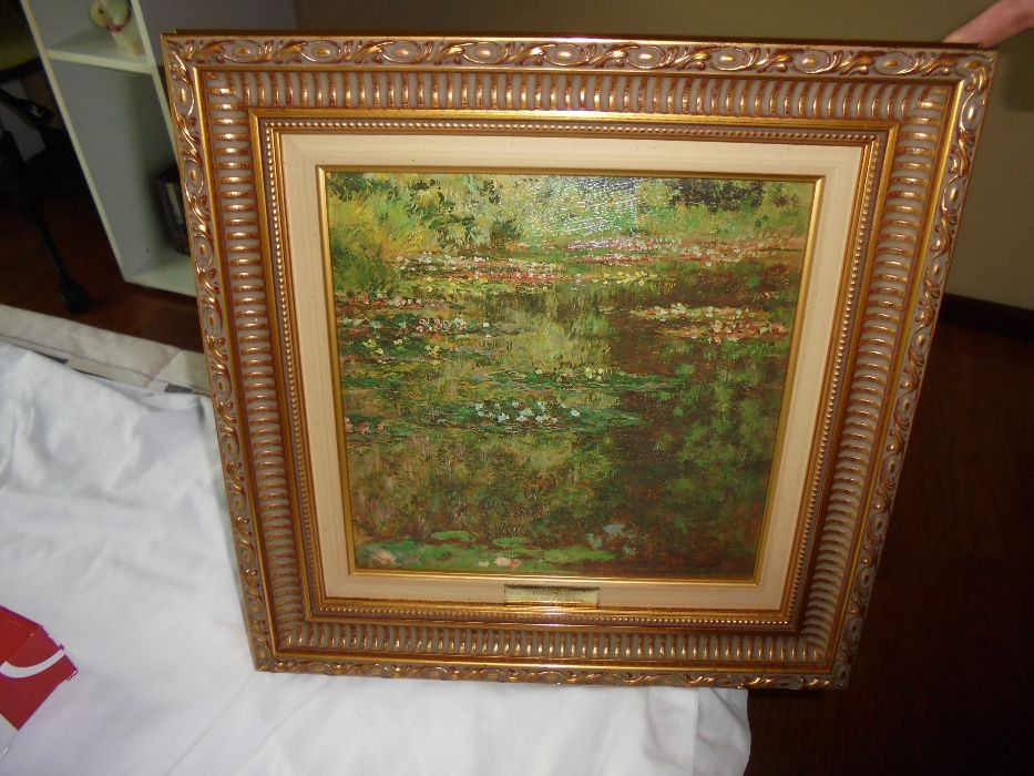 Seis quadros Quadros emoldurados Art Gallery,  MONET - com certificado