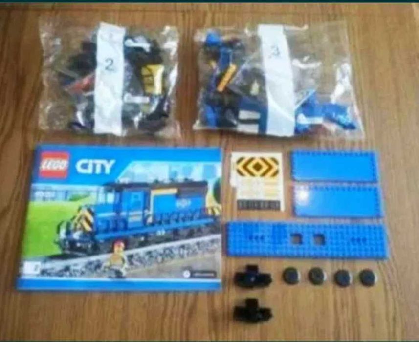 LEGO 60052 City nowa sama lokomotywa czytaj opis