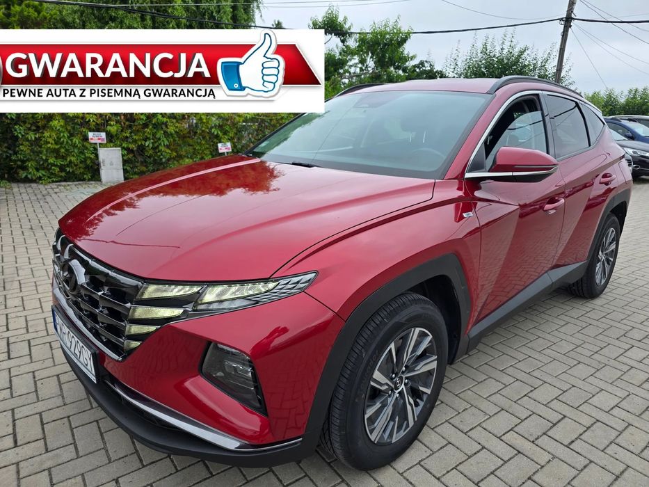 Hyundai Tucson 1,6 Benzyna 150 KM + Miękka hybryda Automat Serwis GWARANCJA Zamiana