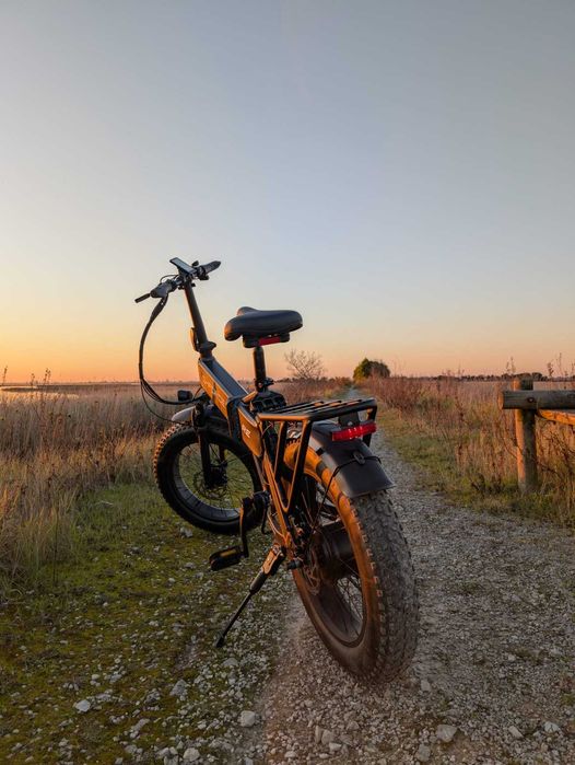 Bicicleta elétrica G-FORCE RE versão com mais Autonomia