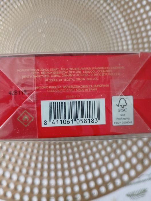 Woda perfumowana ROJO