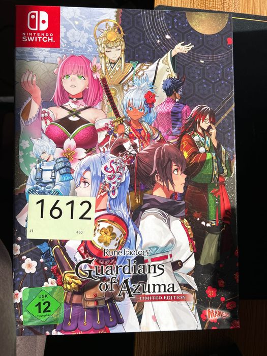 Rune Factory: Guardians of Azuma Limited Edition Nintendo Switch pu...