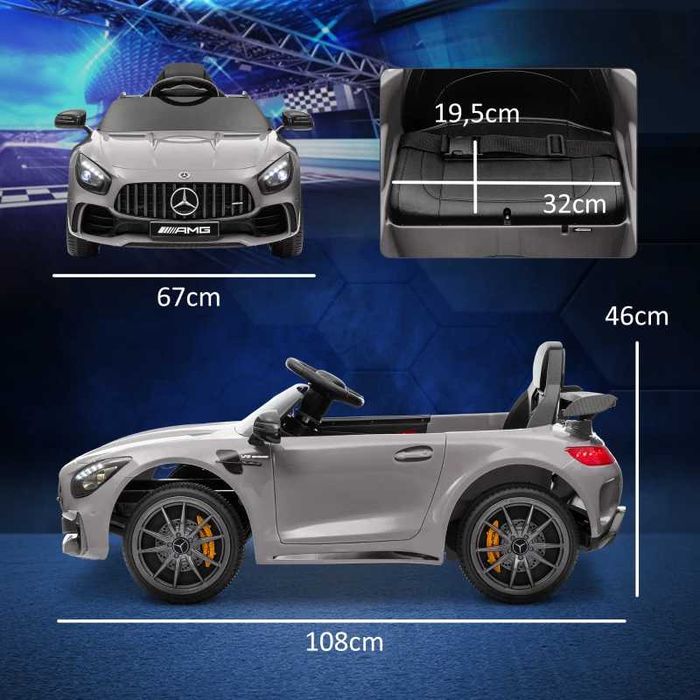 Carro Elétrico para Crianças Mercedes-Benz