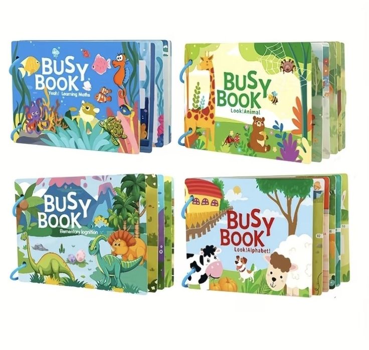 Busy Book розвиваюча книга для дітей