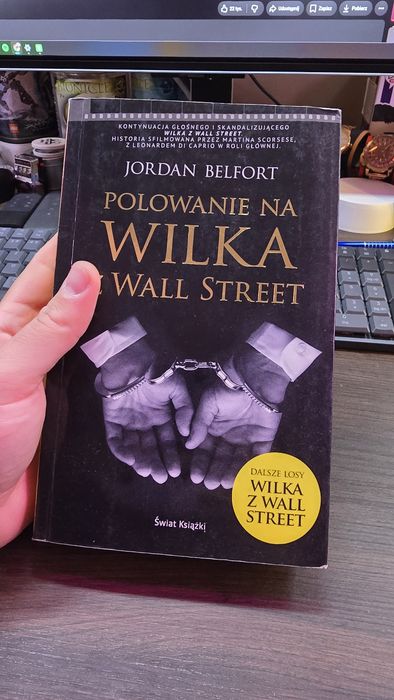 Jordan Belfort „Polowanie na Wilka z Wall Street” - książka