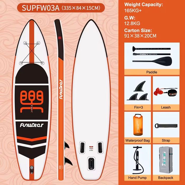 Prancha SUP insuflável completa NOVA | Estável + Entrega imediata