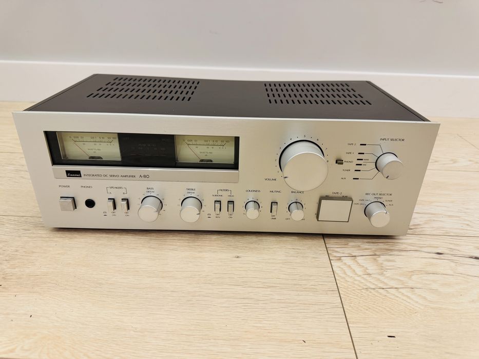 Sansui A-80 wzmacniacz hifi. Ideany.