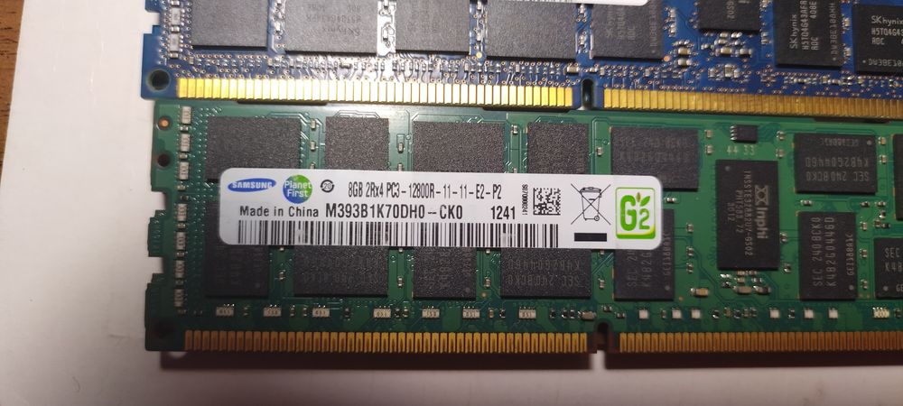 Серверна об'ємом 4гб,8гб та 16Гб  DDR3 планки