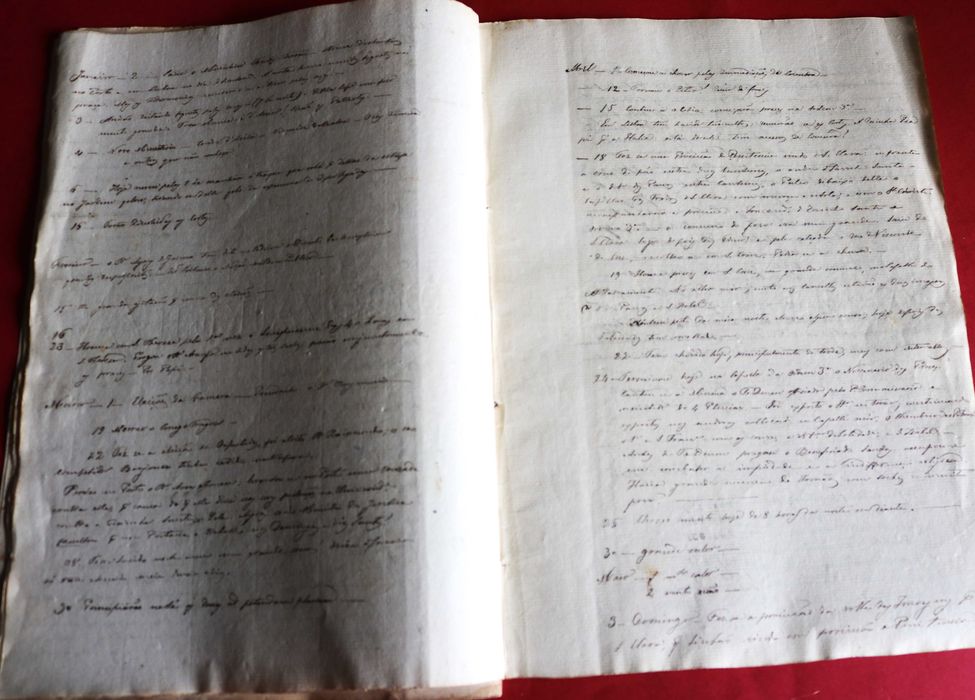 Coimbra 1867 e 68 e 69 notas para a história da cidade, manuscrito (Reserva NBA)