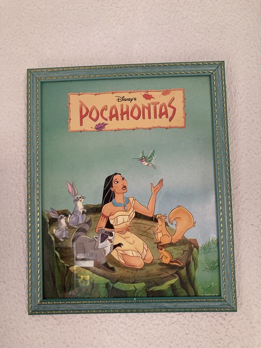 Dois quadros da Pocahontas da Disney