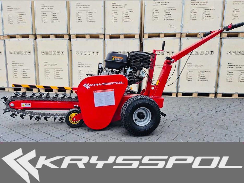 Duża Koparka Łańcuchowa 420cm3 60cm WIDIA elektryczny wysyłka free