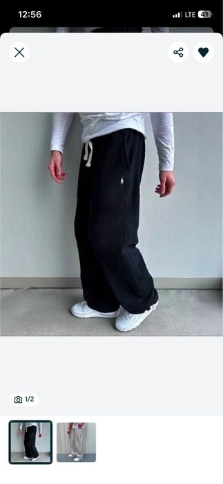Штани Polo Ralph Lauren широкі Поло baggy pants беггі баггі штаны