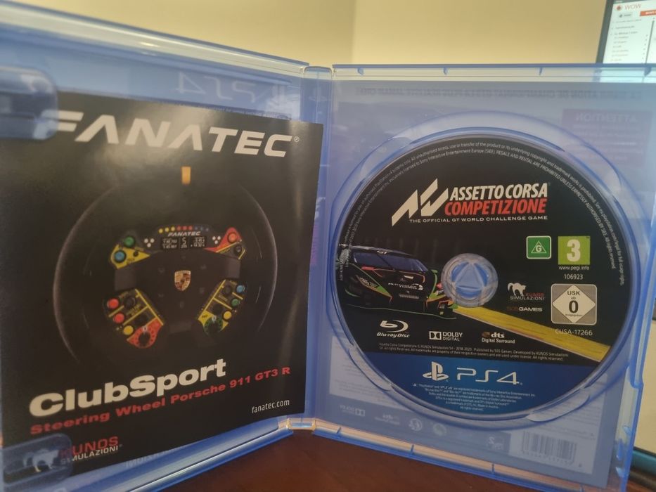 Jogo ps4 Assetto Corsa competizione