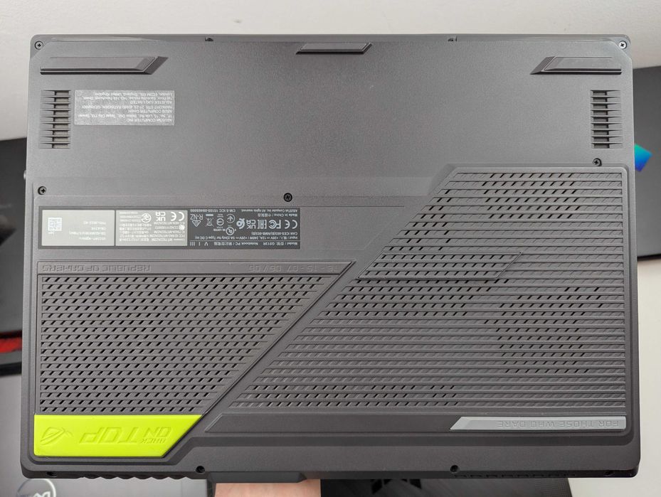 LAPTOP GAMINGOWY Asus ROG Strix RTX 3060 Ryzen 7 6800H 165hz 2K Komputer