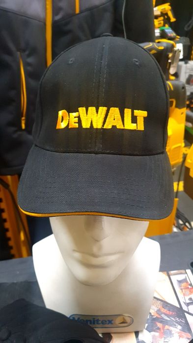 Кепка бейсболка хб робоча DEWALT чорна