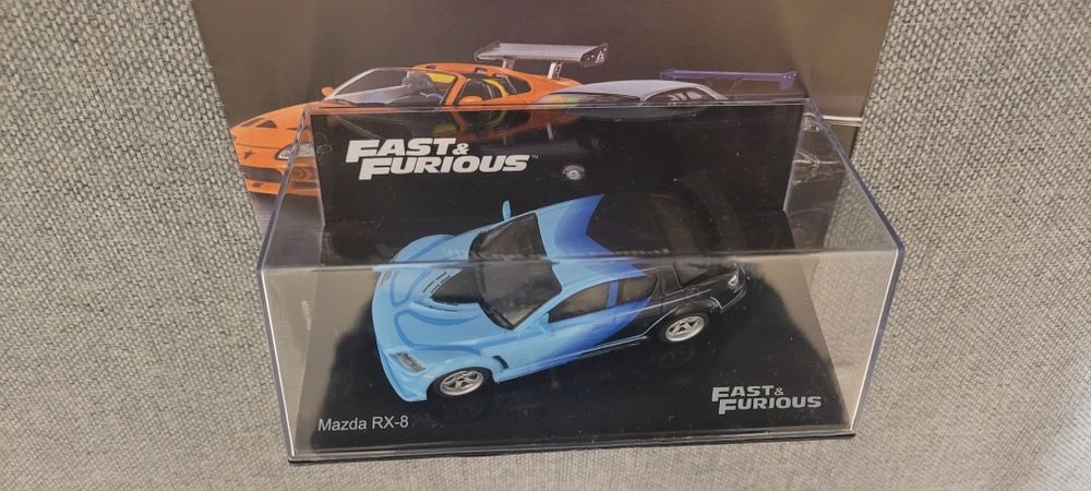 Mazda RX-8 Fast & Furious 1:43 - Modèle Collection Agostini, Altaya, En Vitrine