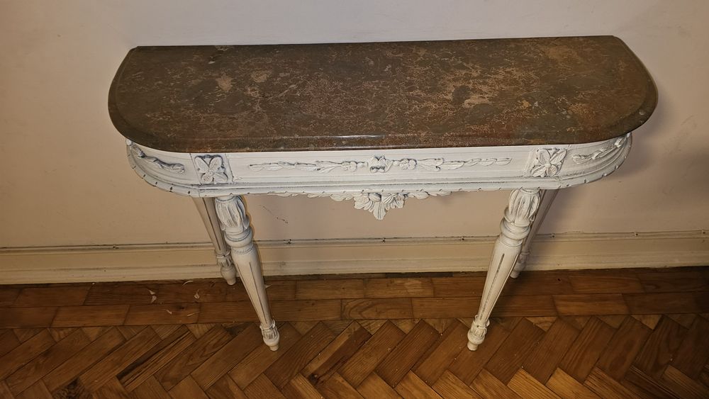 Mesa de mármol/ Vintage