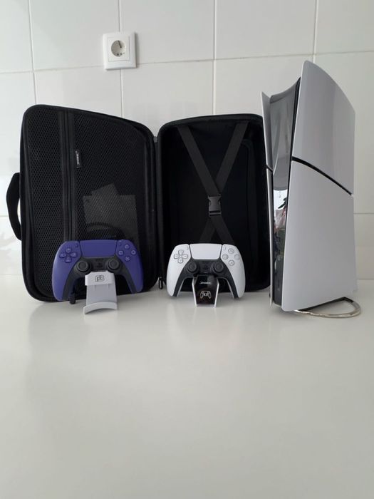 PS5 Slim 1TB + Kit Completo | Pronto para jogar