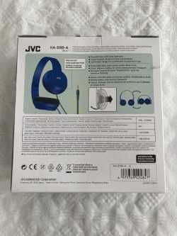 JVC HA-SR185-A Headphones with Bass, Remote Control, and Microphone64584578527106122