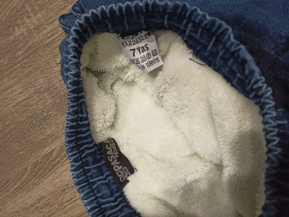 Теплі джинси для хлопчика 116-122