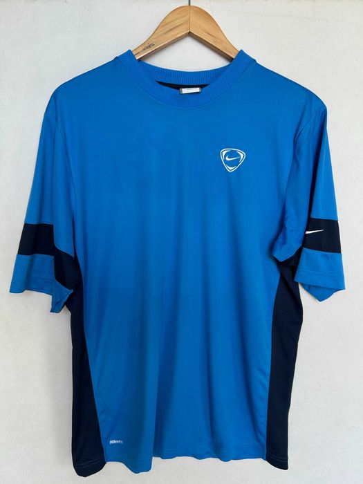 Nike _ Niebieska sportowa koszulka L