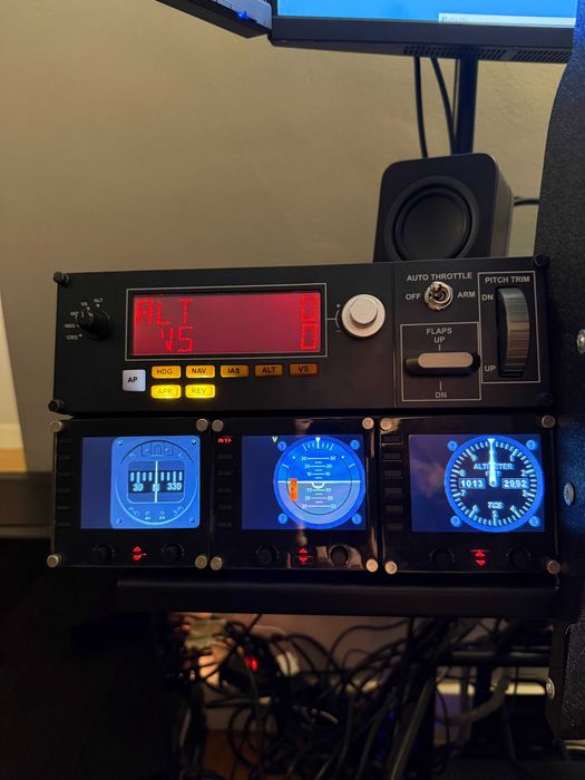 Flight Simulator with RealSimGear G1000 Panels