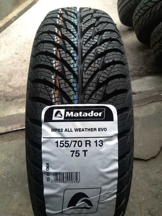 Шини Всесезонні
155/70 R13 Matador MP62 All Weather Evo