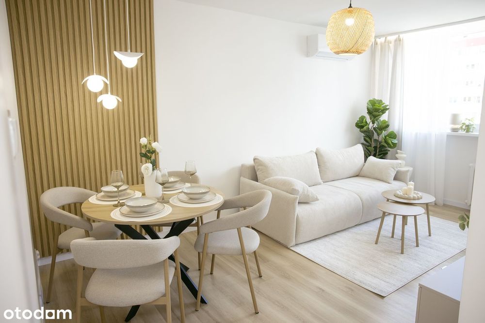 3 pokoje | Klimatyzacja | Balkon | Po remoncie | UE | Meble | Parking