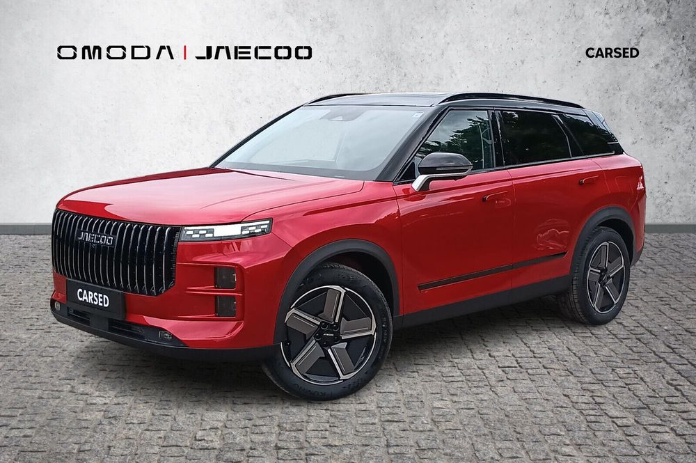 Jaecoo 7 URBAN Blood Red wyprzedaż rocznika 2025 rabat 20.000 PLN