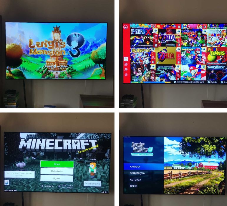 Konsola Nintendo Switch 128GB. Mario Zelda Luigi. Lub zamiana