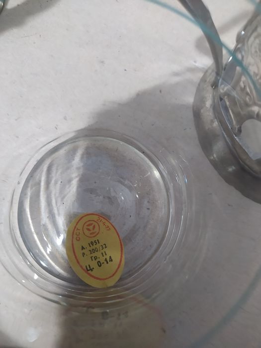 Склянки Тонкостенные чайные стаканы для подстаканника