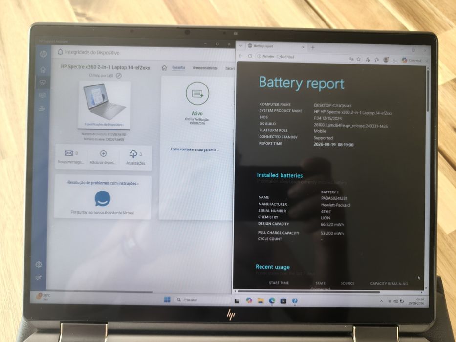 HP Spectre x360 2-in-1 i7-1355u/16gb/512gb/GARANTIA