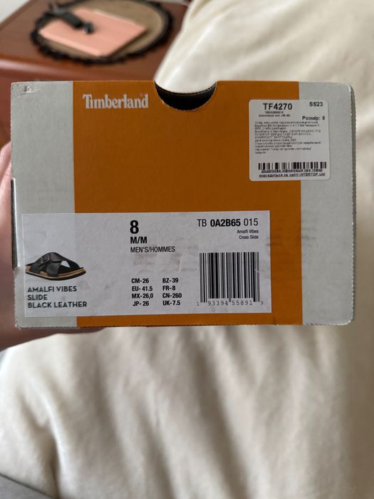 Шльопанці Timberland