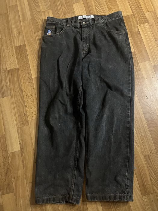 Polar 93 jeans washed black