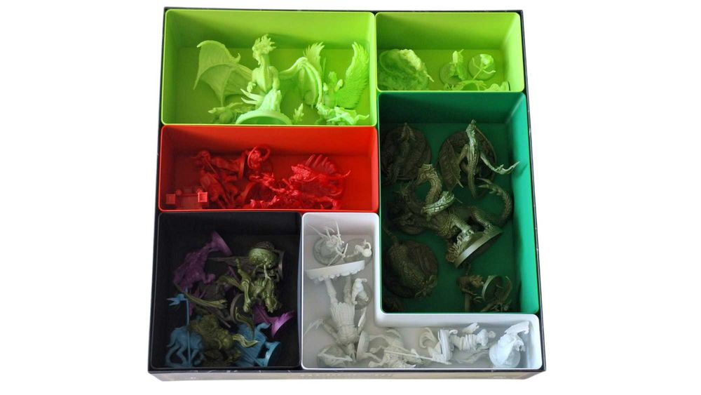 Heroes 3 insert Organizer Podajniki pasujące do gra planszowa Heroes 3