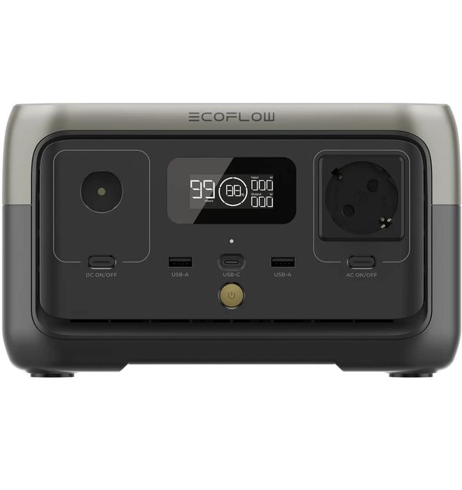 ‼️Зарядна станція EcoFlow RIVER 2 300w  256 Вт⋅год LiFePO4