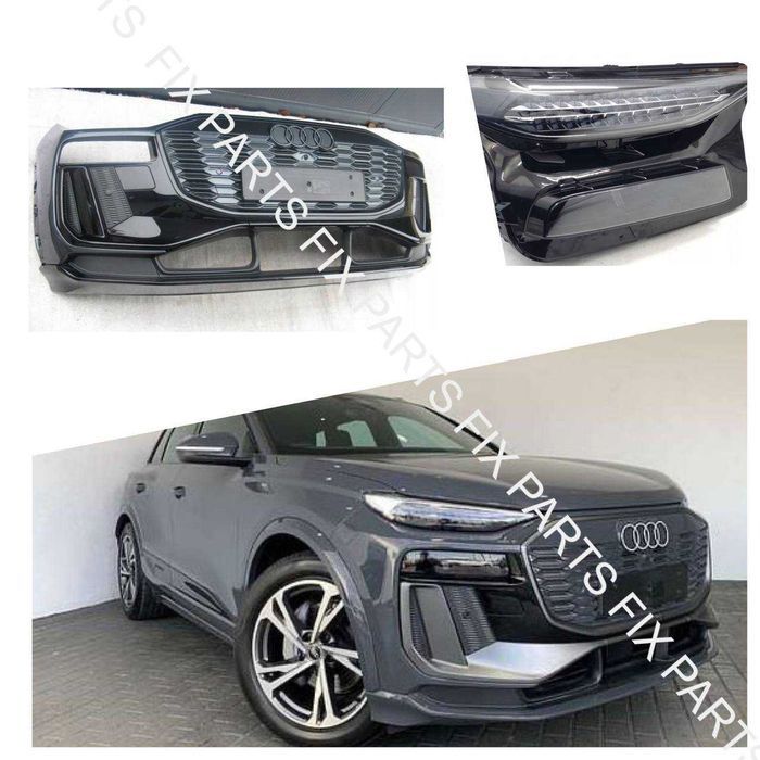 Крышка багажника Audi Q6 e-tron E6 + фонари, бампер, стекло