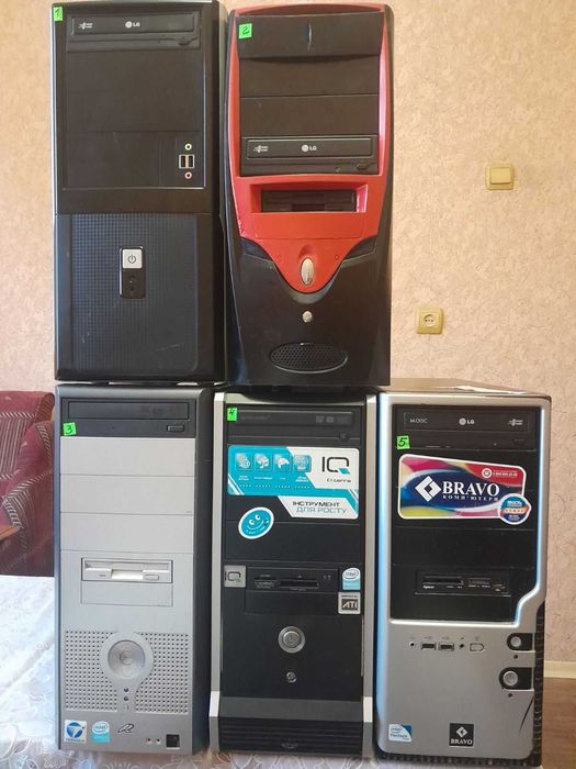 Корпуса для ПК б/у