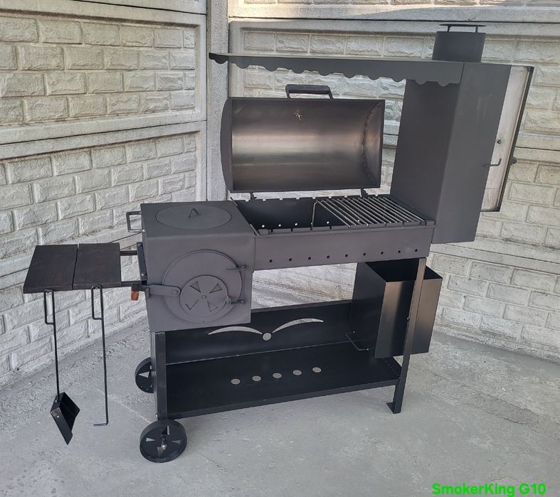 • ВІД ЗАВОДУ • 5мм • ГАРАНТІЯ •Мангал Смокер Коптильня / Барбекю/Гриль