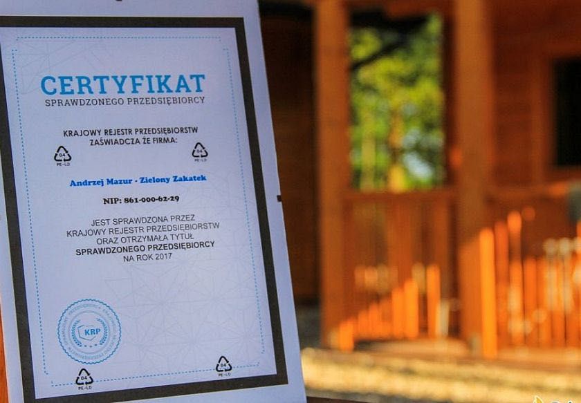 Domek letniskowy 1-6 osobowy Zielony Zakątek Dziwnów blisko morza