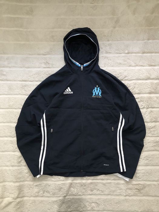 ADIDAS (S) Marseille Hooded Track Jacket 2016-17 мужская спортивная ко