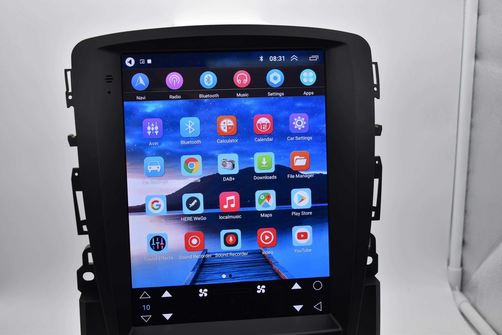 Rádio Android Opel Astra J , Ecrã Estilo Tesla Carplay com câmara
